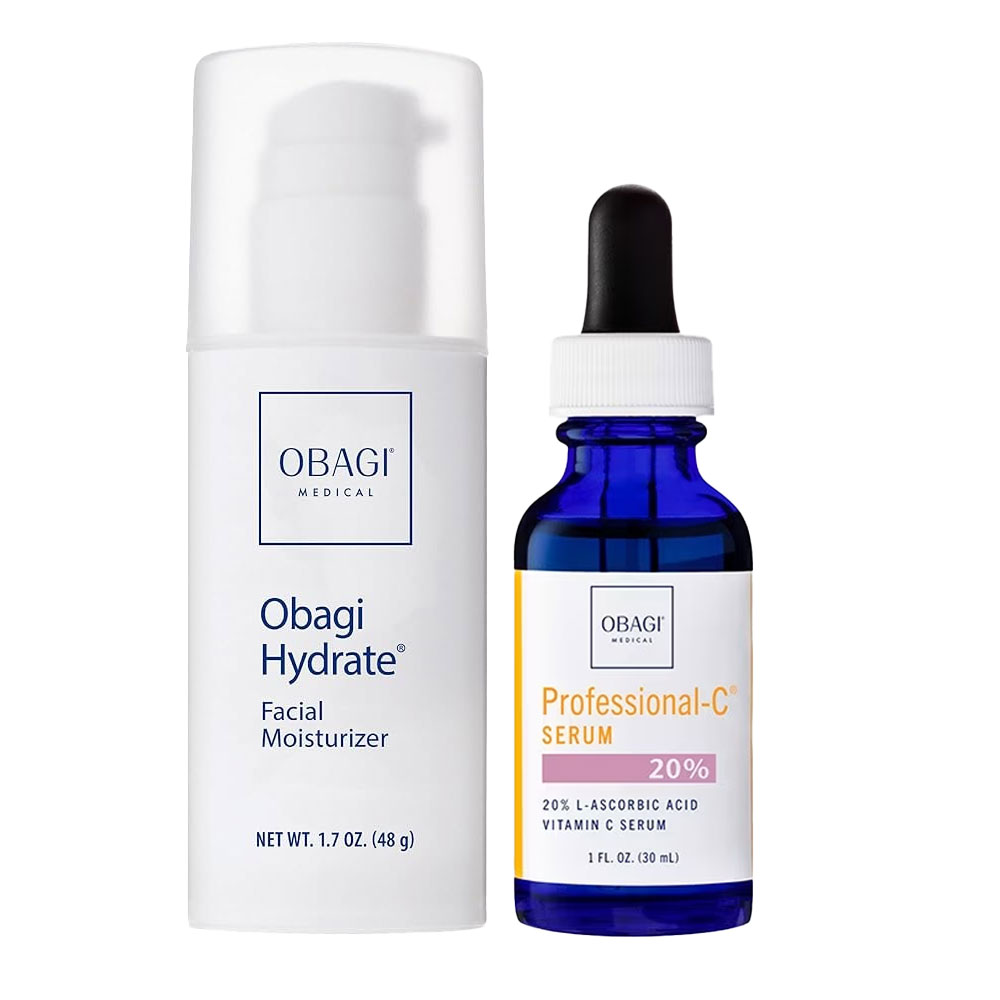 Obagi Vitamin C 20% Serum and Facial Moisturizer Set