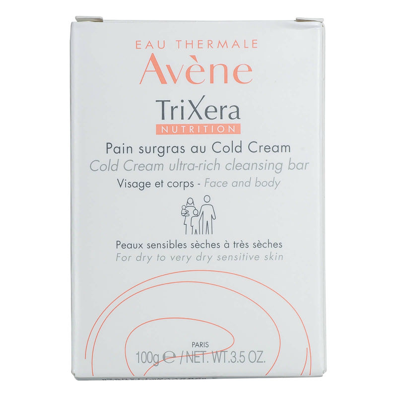 Avene TriXera Nutrition – Cold Cream Ultra Rich Cleansing Bar