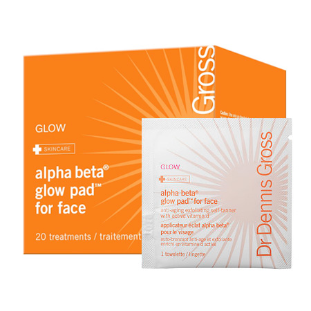 Dr. Dennis Gross Alpha Beta Glow Pad for Face – Intense Glow – 20 Packettes