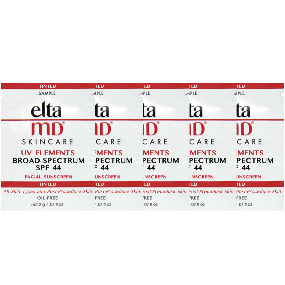 Elta MD Trial Sample TINTED UV Elements Broad-Spectrum SPF 44 - 5 Pack