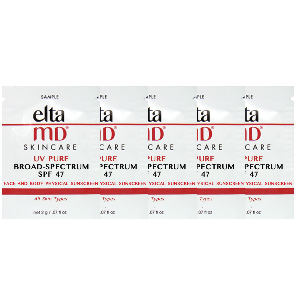 Elta MD Trial Sample UV Pure Broad-Spectrum SPF 47 - 5 Pack