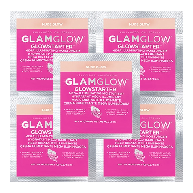 GlamGlow GlowStarter Travel Sample 5-Pack - NUDE GLOW