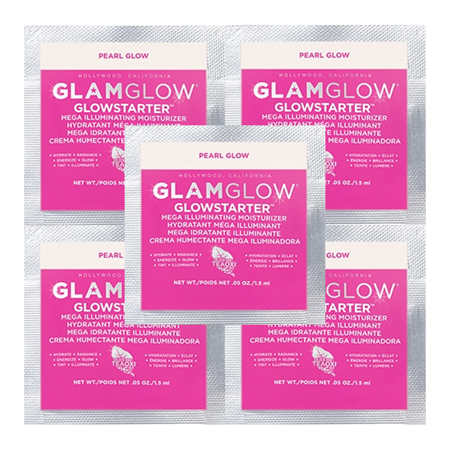 GlamGlow GlowStarter Travel Sample 5-Pack - PEARL GLOW