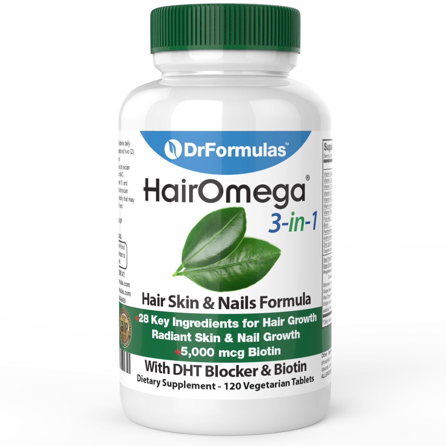 Hairomega 3 in 1 Advanced Hair Support Formula 120 Tablets
