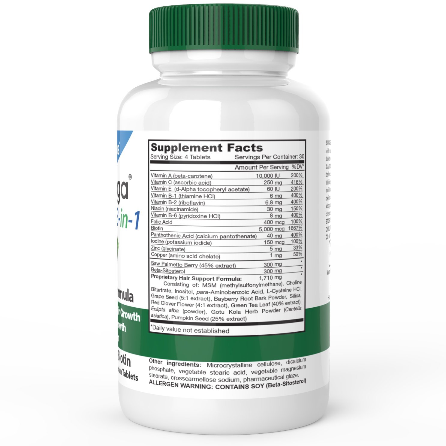 Hairomega 3 in 1 Advanced Hair Support Formula 120 Tablets