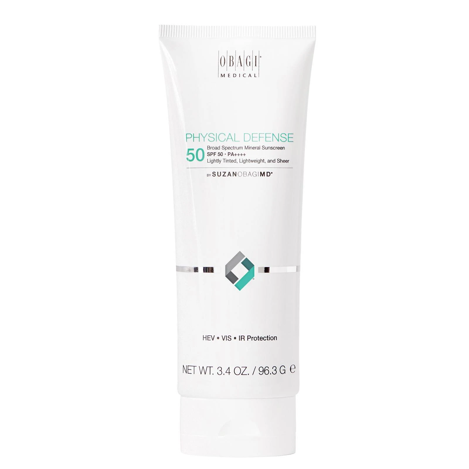 Obagi Medical Physical Defense Broad-Spectrum Mineral Sunscreen SPF50 (TINTED)