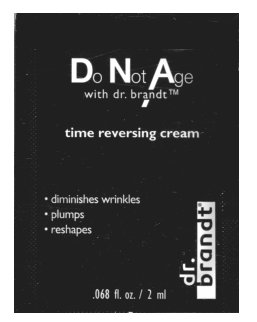 Dr. Brandt Trial Sample Do Not Age Time Reversing Cream