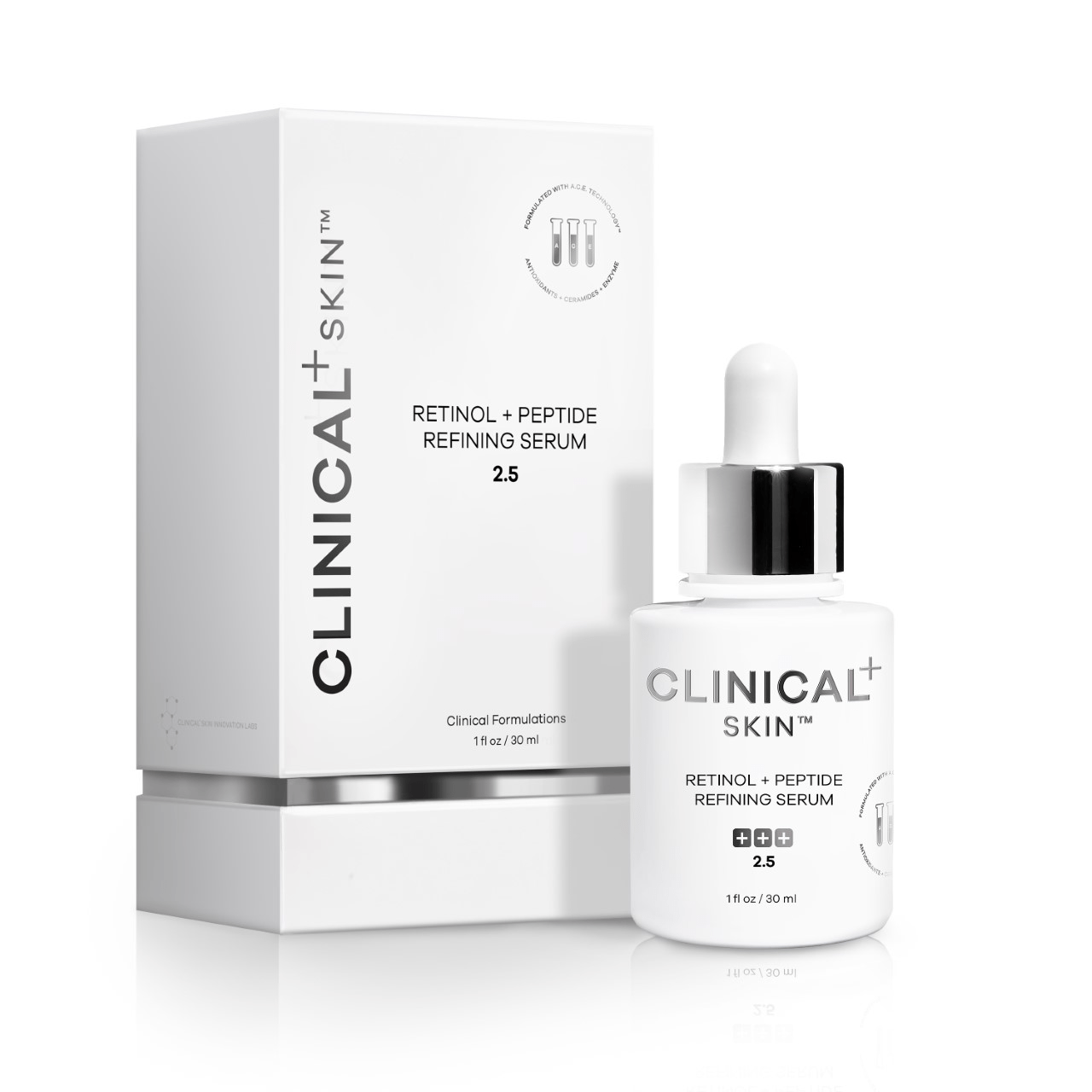 Clinical Skin Retinol + Peptide Refining Serum