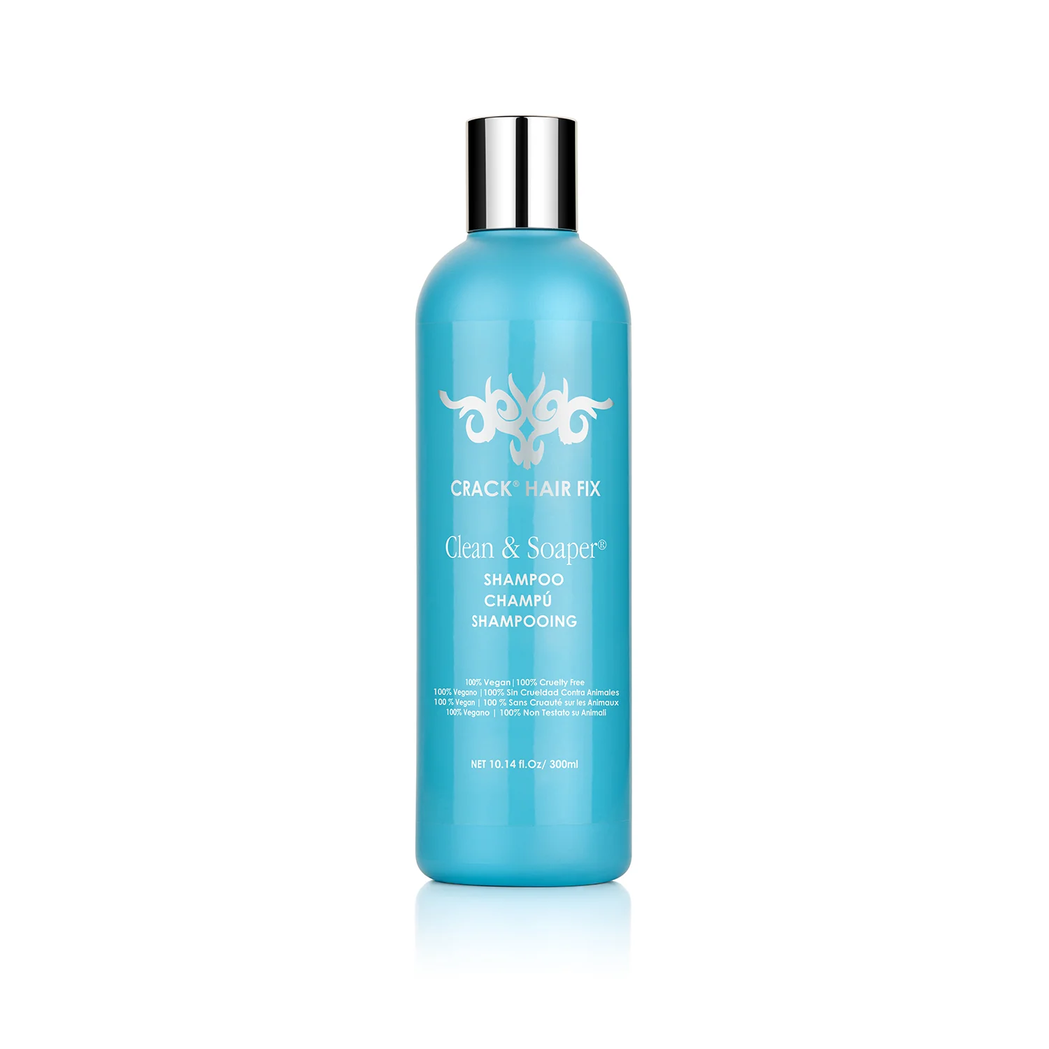 Crack Hair Fix Clean And Soaper Shampoo 10.14oz