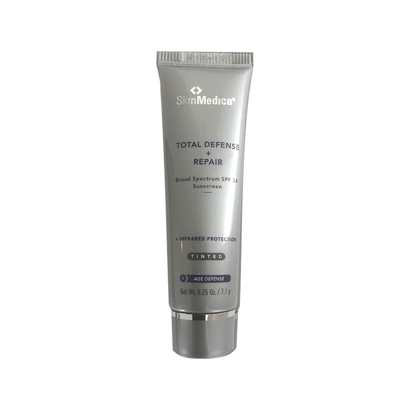 SkinMedica Total Defense & Repair Broad Spectrum SPF 34 TINTED - 0.25oz Sample
