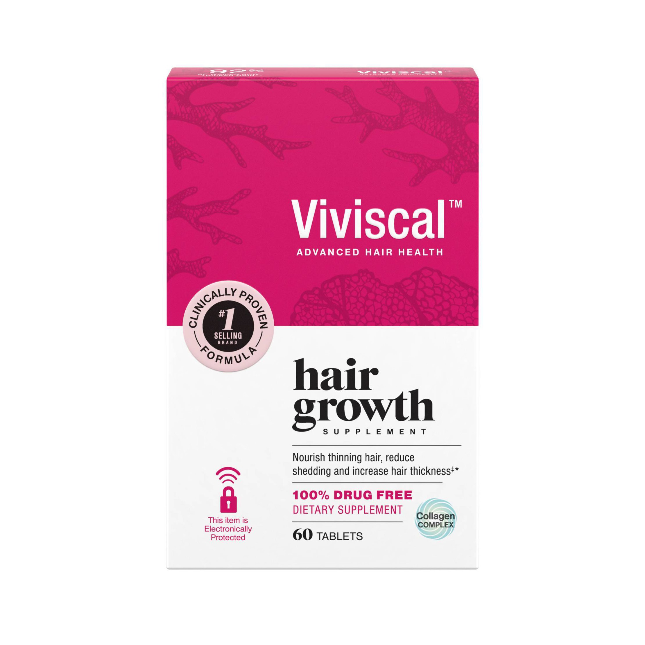 Viviscal Advanced Hair Health Dietary Supplement 60 Tablets