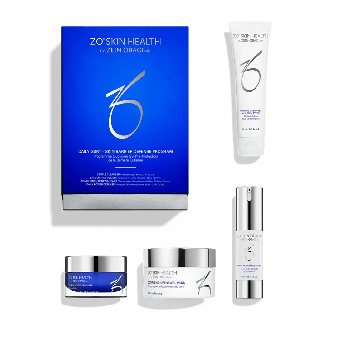 ZO Skin Health Skin Health Daily GSR + Skin Barrier Defense Program Kit